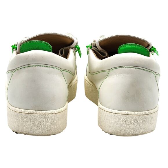 Giuseppe Zanotti Frankie Low-Top Leather Sneakers US 17 EU 50 - $650 - Picture 3 of 6